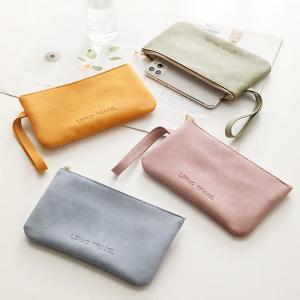 乐活旅行零钱包女收纳小包手包手拿小化妆袋小号包内便携手机口红包包布包