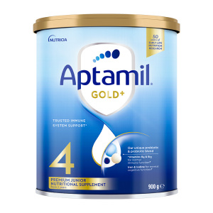 有效期到27年3月-Aptamil 澳洲爱他美 金装版 4段 婴幼儿配方奶粉(2岁以上) 900g