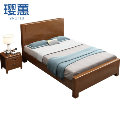 璎蕙床+床头柜100*200cm 套