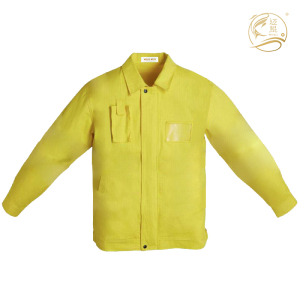 夏季长袖工作服(旗黄)P-003
