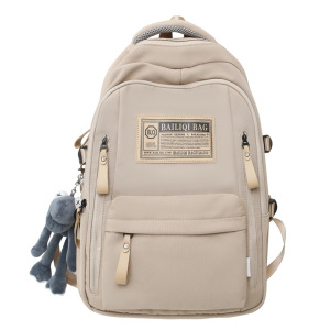 新款休闲初高中学生双肩包书包轻便透气防水大容量男士双肩背包