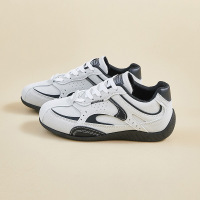 ins韩版德训鞋女秋季厚底新款学生跑步运动增高休闲街拍