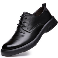 秋冬新款头层牛皮男鞋韩版真皮休闲鞋潮流耐磨商务百搭皮鞋子_237