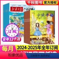 [跨年订阅]2024年6月-2025年5月 [正版]小读者爱读写(1年共12期)+月报小记者(1年共12期)组合2024