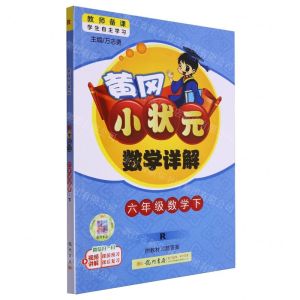 [N]六年级数学(下R)/黄冈小状元数学详解-9787508843988