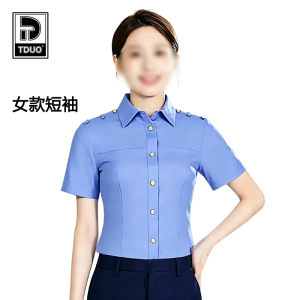 TDUO短袖衬衫工作服SP4件