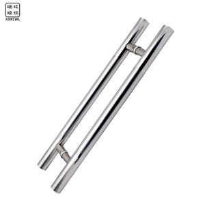 瑞琅玟珑 玻璃门把手 肯德基门拉手 RL-BS120*80 对