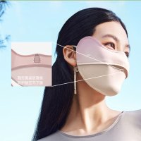 蕉下 beneunder 腮红护眼角防晒口罩 AL33424 (颜色随机)