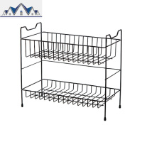 铁艺多层调料架厨房用品置物架 台面落地调味料架子调味品收纳架 三维工匠