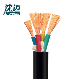 沈迈 橡套电线 YC-450/750V-3*50+1*25平方 米