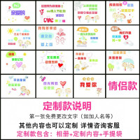 抖音同款定制手绘画本成品diy情侣纪念相册送男友表白卡生日 三维工匠 手绘本定制(抖音生日版)+生日快乐封面相册+手提袋
