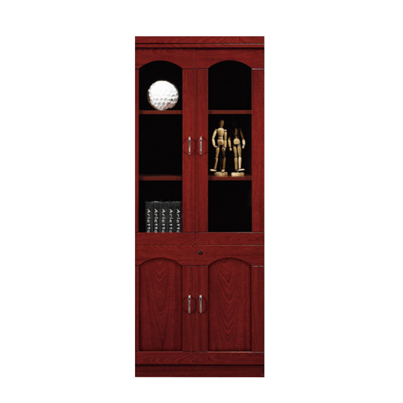 中豫鑫泽 ZYXZ4052429木质文件柜油漆贴木皮资料柜书柜 二门