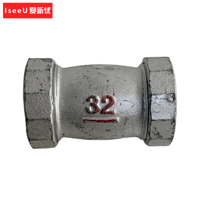 爱新优 镀锌水管补漏快速接头DN32 1.2寸(个)