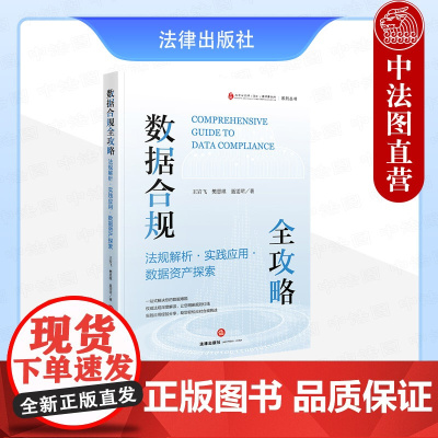 中法图正版 数据合规全攻略 法规解析实践应用数据资产探索 法律出版社 数据合规监管数据应用场景合规管理体系构建信息权益保