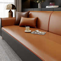 添福运 新中式四季沙发垫套装沙发套罩巾套装坐垫子巾秋冬季坐垫子防滑红木沙发垫子中国风皮质沙发垫123组合沙发贵妃可定制