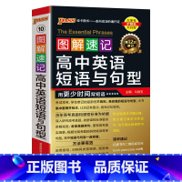 英语短语与句型 高中通用 [正版]2025新版图解速记高中英语短语与句型通用版专项训练高一高二高三小本口袋书随身记pas