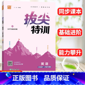 英语·沪教牛津版 三年级下 [正版]英语拔尖特训三年级下册沪教牛津版 通成学典小学3年级下册英语同步强化训练习题册培优练