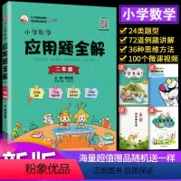 [正版]2024新 小学数学应用题全解二年级上下册全国通用版 小学2年级应用题举一反三天天练 例题讲解 人教北师苏教全