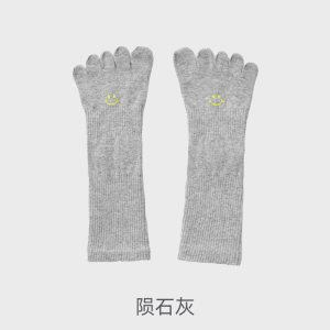 yottoy瑜伽袜女专业普拉提袜防滑袜中筒袜子瑜伽运动健身春夏新款五指袜