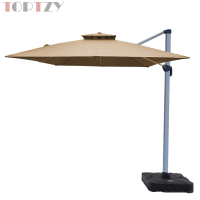 探在途 TZT5072114 户外遮阳伞庭院伞别墅露天花园罗马伞 2.5米 铝合金款