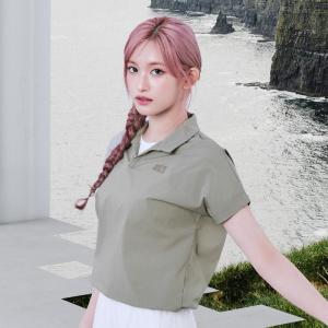 THE NORTH FACE女士短袖polo衫运动休闲百搭春季新款女子透气T恤