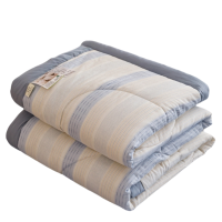 铭思沃夏被2.0*2.3m条 蓝条纹