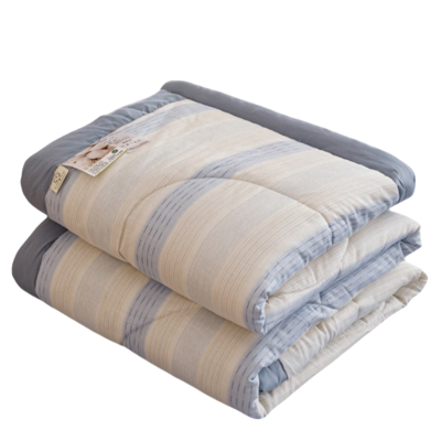 铭思沃夏被2.0*2.3m条 蓝条纹