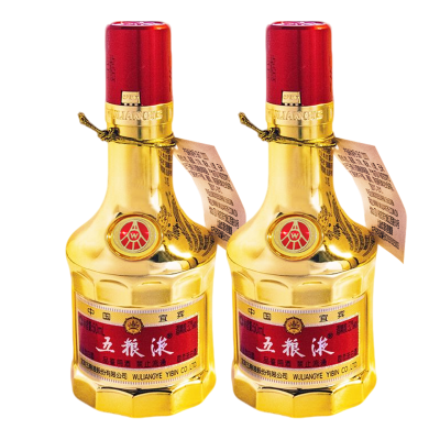 五粮液金装小酒52度50ml*2 浓香型白酒