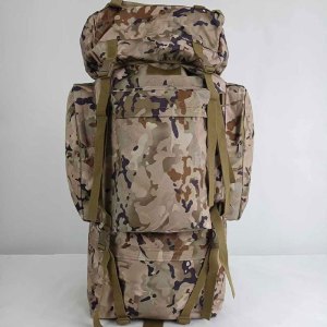 威斯 110升大容量 多功能迷彩背囊水墨纹冬