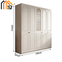 汐 木质衣柜 五门 台