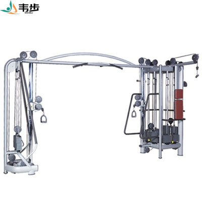 韦步wellBu6048商用大飞鸟五人站健身房室内多功能龙门架组合训练器