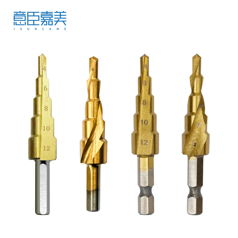 意臣嘉美 宝塔钻头 4-12mm 支