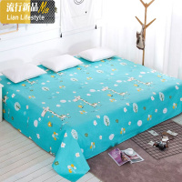 老粗布床单单件棉大炕单加厚加密棉榻榻米3米定制定做 三维工匠