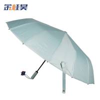 金桂昊 晴雨伞 48骨-黑胶碰击布 把