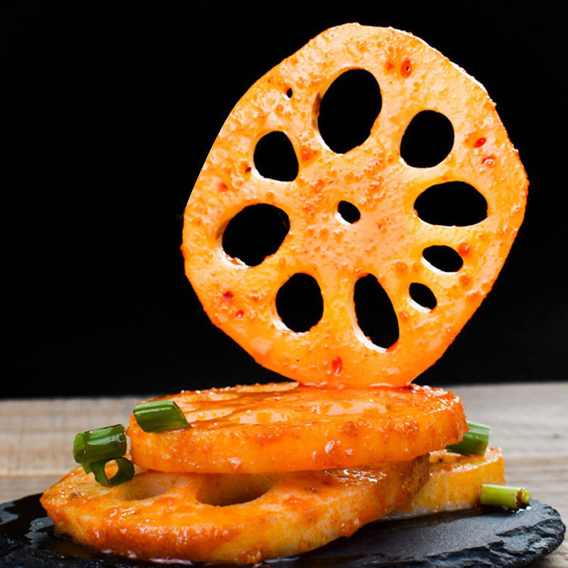 赛卡伊 卤藕片麻辣藕片美食卤味小零食下饭菜莲藕年货零食大礼包零食