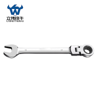 立伟铁牛活头两用棘轮扳手11mm/把