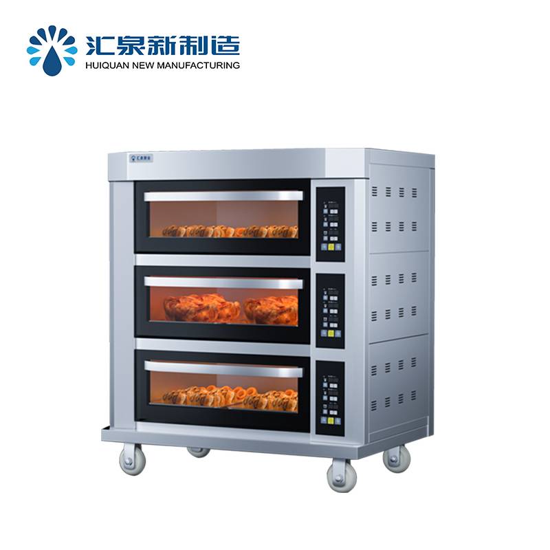 汇泉商用高温烤箱 HGE-3Y-6B-GD 13200W大功率 360L超大容量 高温速烤专业设计