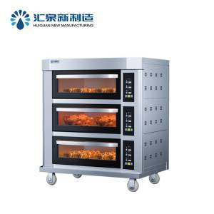 汇泉商用高温烤箱 HGE-3Y-6B-GD 13200W大功率 360L超大容量 高温速烤专业设计