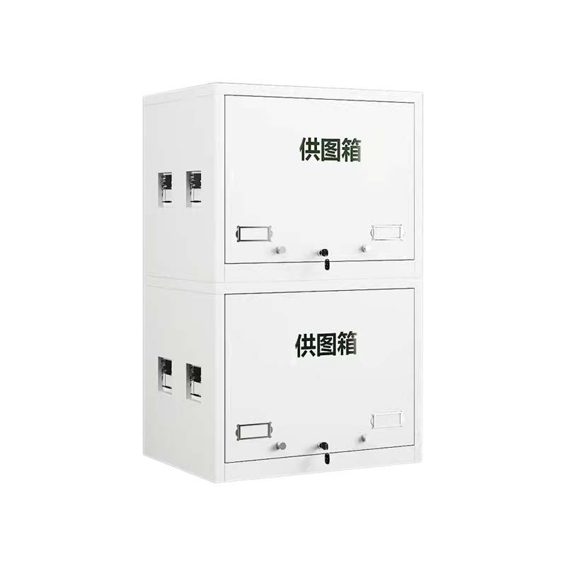 豪利特户外地图柜野外作训地图携行箱演习图纸供图箱灰白色双节柜