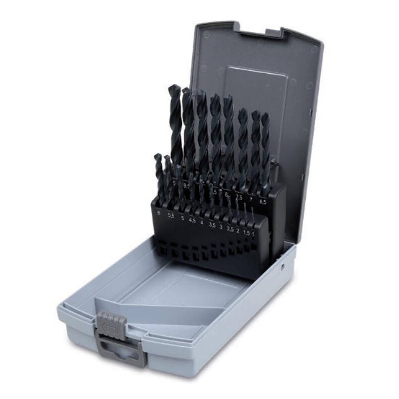 百塔 410/SP19 高速钢直柄麻花钻头组套