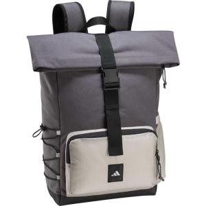 adidas/阿迪达斯都市探索者时尚百搭女士休闲双肩包轻便大容量通 dark_gray(dark_gray_/_beige)