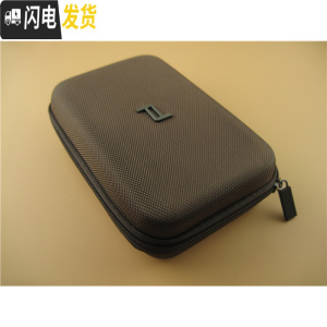 三维工匠男士商务出差大容量防压女健身运动便捷旅行包硬盘数码包收纳包 金褐色