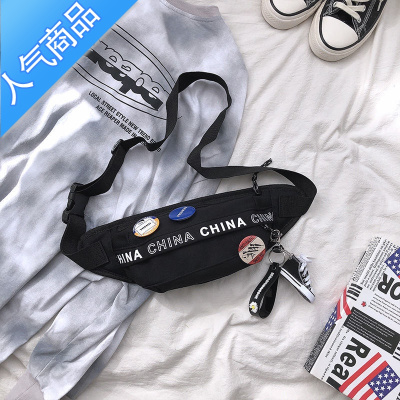 FENGHOU胸包男士斜挎包男潮牌夏季新款ins潮腰包单肩包男休闲挎包小包男腰包男