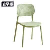 宜掌柜 塑料餐椅 46*49*82cm 张