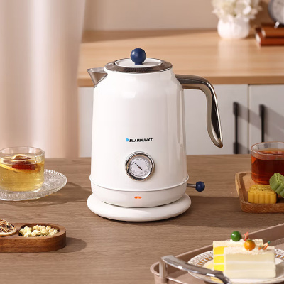 BLAUPUNKT蓝宝电热水壶家用1.7L大容量双层防烫烧水壶食品级304不锈钢煮水壶 BP-SH31T