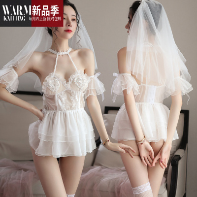 性感情趣内衣超骚公主裙夜店惑新娘衣服小胸睡衣套装骚SHANCHAO