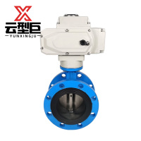 云型巨 电动法兰蝶阀 D941X-16/DN150 个