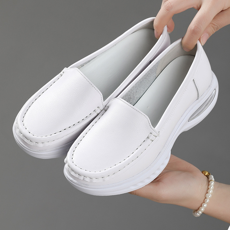 气垫护士鞋26春夏软底不累脚厚底防滑镂空休闲透气舒适医护工作鞋