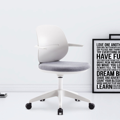 臻远ZY-7815办公椅培训椅人体工学椅转椅电脑椅会议椅学习椅 白色