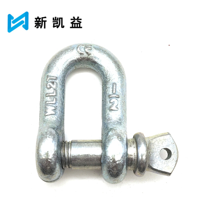 新凯益 U型螺栓款镀锌卸扣 2T(1/2